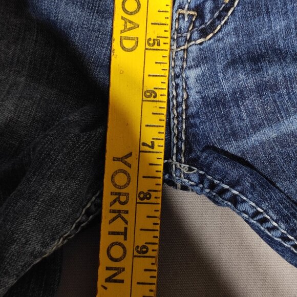 Silver Jeans Berkley women's sz W26/L34 washed blue colour skinny straight leg - Picture 12 of 13